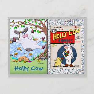 Holly Cow Collectable Trading Cards #1 and #2