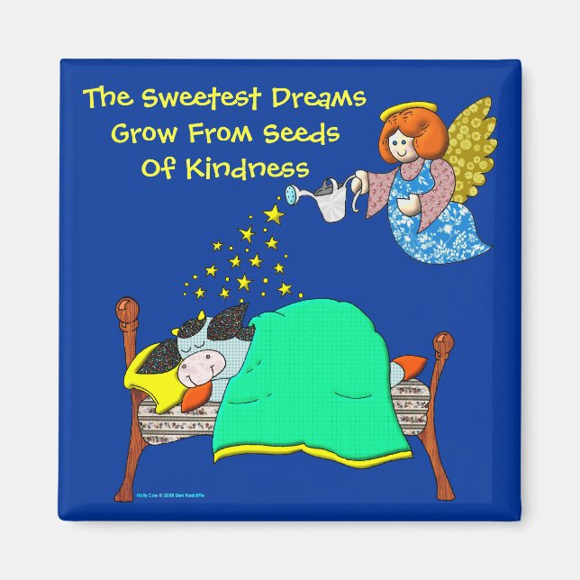 Holly Cow, "Sweet Dreams" Magnet (Front)