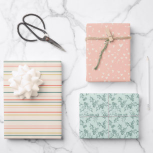 Holly Day Spirit Wrapping Paper Sheet