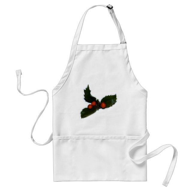 Holly For Christmas Standard Apron (Front)