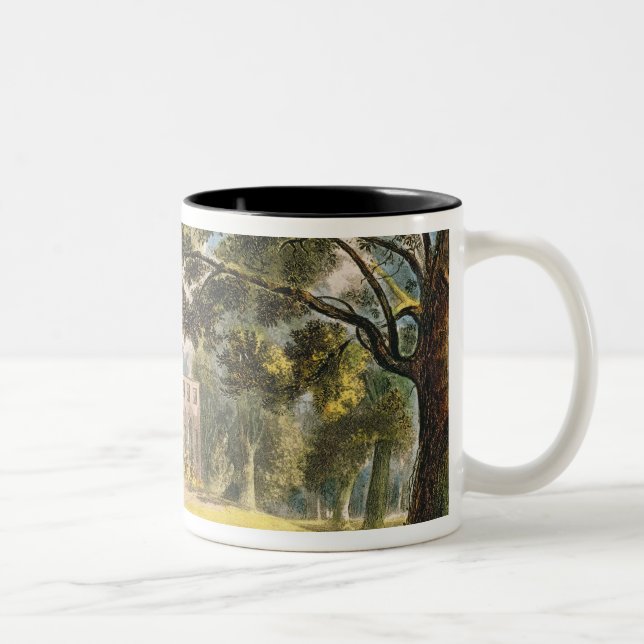 Holly Grove House, from Ackermann's 'Repository of Two-Tone Coffee Mug (Right)