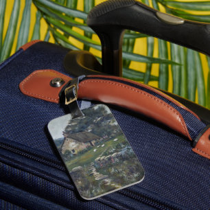 Holly Hill - An English Cottage Luggage Tag