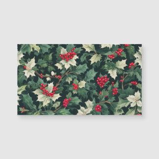 Holly Holiday Pattern
