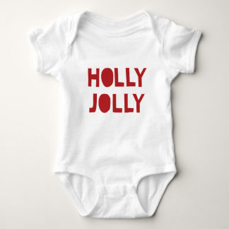 Holly Jolly Baby Bodysuit