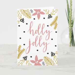 Holly Jolly Christmas Card