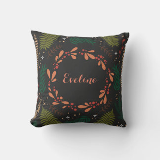 Holly Jolly Christmas Cushion