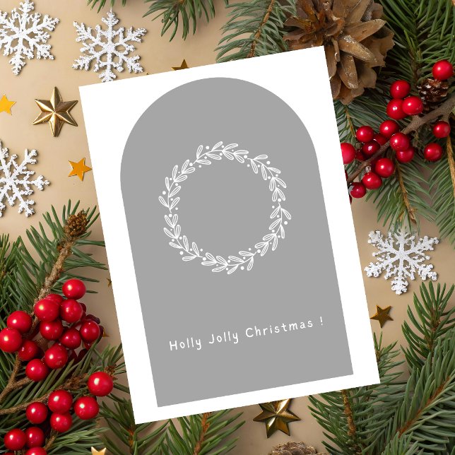 Holly Jolly Christmas Greeting Card (Holly Jolly Christmas Greeting Card)
