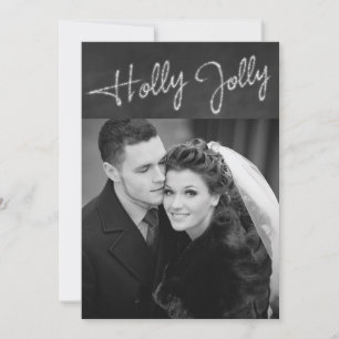 Holly Jolly Christmas Holiday Card