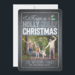 Holly Jolly Christmas Holiday Photo Cards<br><div class="desc">Celebrate the season with this modern and stylish holiday card from Berry Berry Sweet.</div>