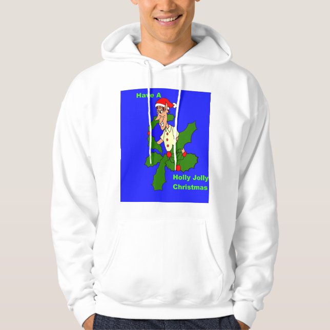 Holly Jolly Christmas Hoodie (Front)