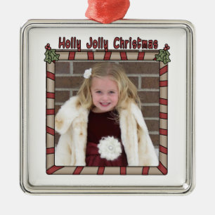 Holly Jolly Christmas Ornament