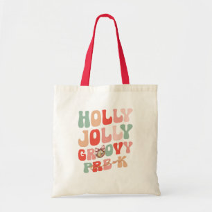 Holly Jolly Christmas Pre-k teacher  Tote Bag