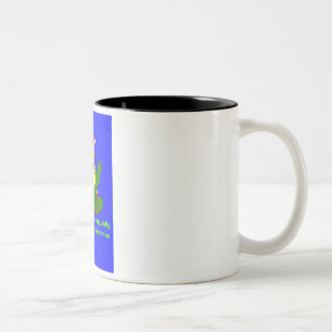 Holly Jolly Christmas Two-Tone Coffee Mug