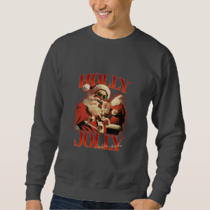 Holly Jolly Christmas Wishes Christmas Sweatshirt