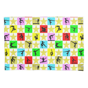 HOLLY JOLLY GYMNASTICS CHRISTMAS PILLOWCASE