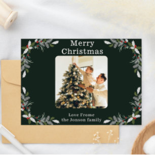 Holly Jolly Holidays Holiday Card