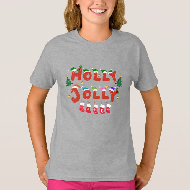 Holly Jolly T-Shirt (Front)