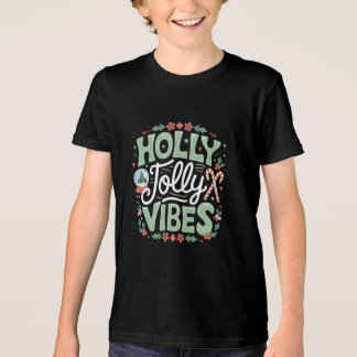 Holly Jolly Vibes Tri-Blend Shirt