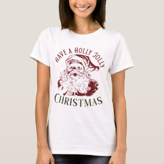 Holly Jolly Vintage Christmas T-Shirt