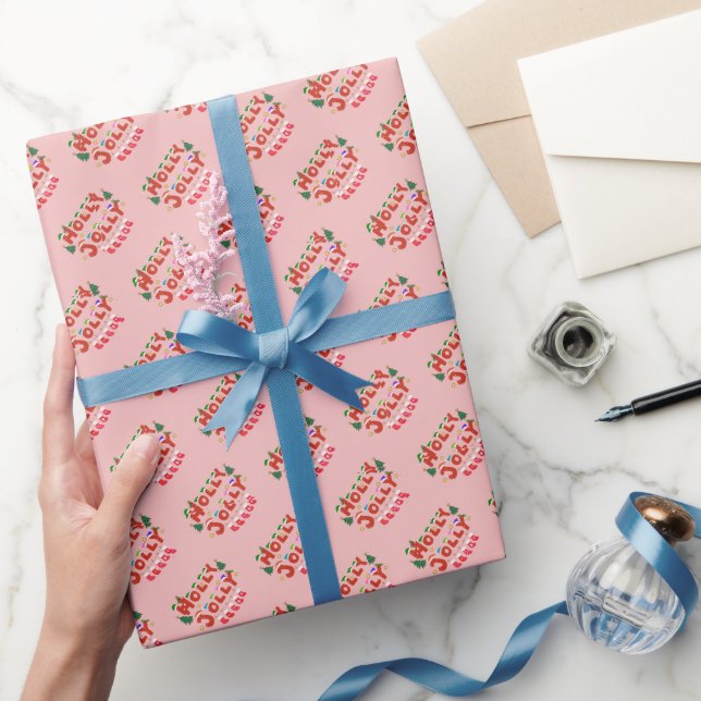 Holly Jolly Wrapping Paper (Gifting)
