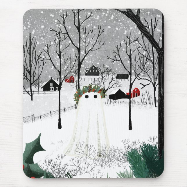 Holly King Mouse Mat (Front)