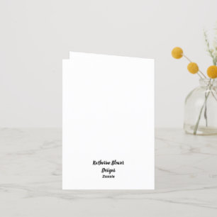 Holly King Thank You Card