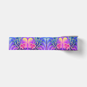 Holly Leaf and Berry Colourful Grosgrain Ribbon
