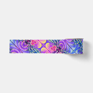 Holly Leaf and Berry Colourful Grosgrain Ribbon
