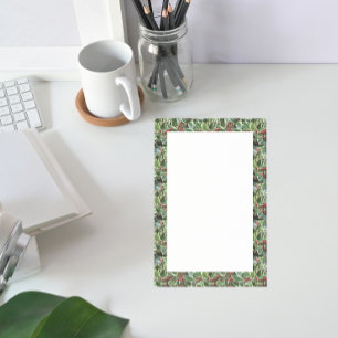 Holly Leaves and Red Berries Holiday Post-it Notes