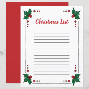 Holly Leaves Clipart Christmas Page Border Clip