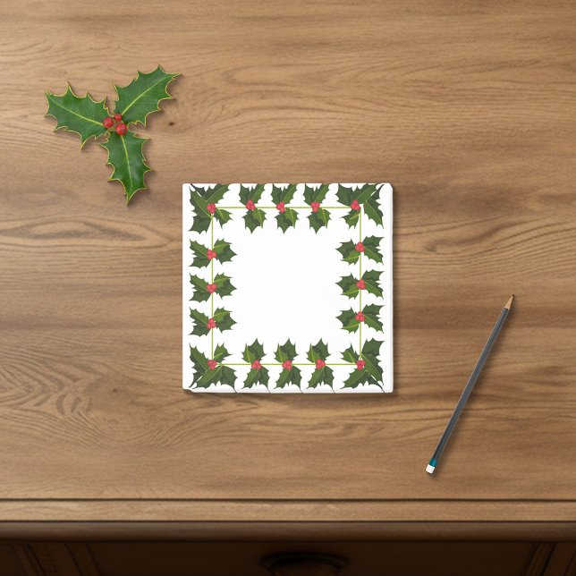 Holly Post-it Notes (Creator Uploaded)