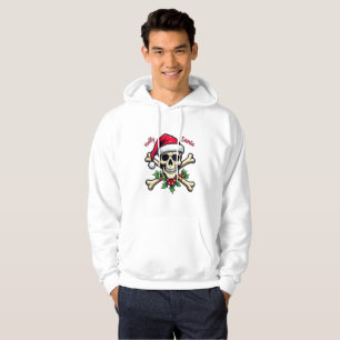 Holly Skull Hoodie