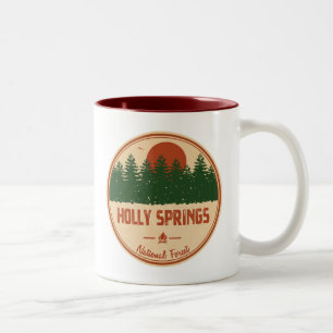 Holly Springs National Forest Two-Tone Coffee Mug