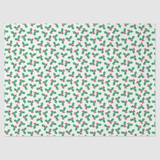 Holly Tissue Paper (Front)