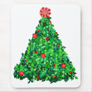 Holly Tree Mouse Mat