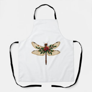 Holly Winged Dragonfly Apron