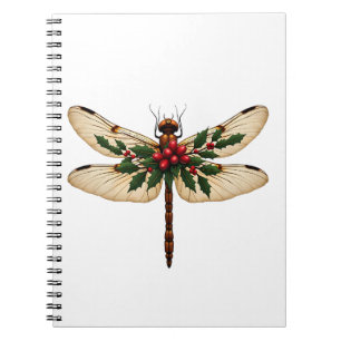 Holly Winged Dragonfly Notebook