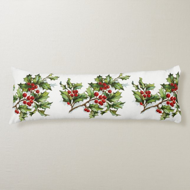 HollyBerries20150801 Body Cushion (Front)