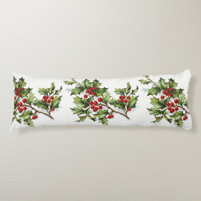 HollyBerries20150802 Body Cushion (Front)