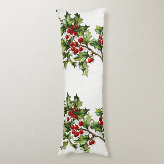 HollyBerries20150802 Body Cushion (Front Vertical)