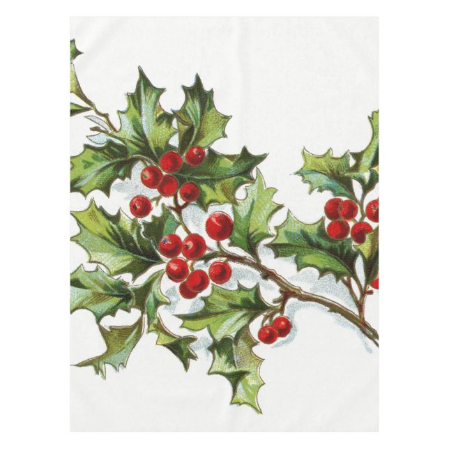 HollyBerries20150802 Tablecloth (Front)