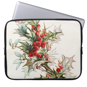 HollyBerries 004 Laptop Sleeve