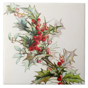 HollyBerries 004 Tile