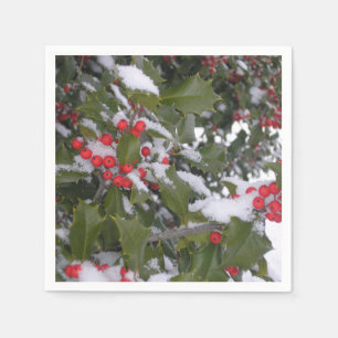 "Hollyberry!" Napkin