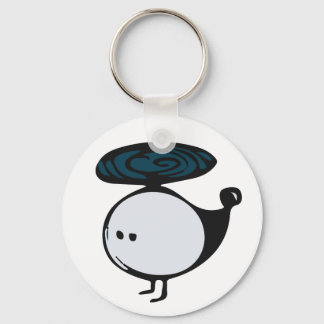 Hollycopter Keychain