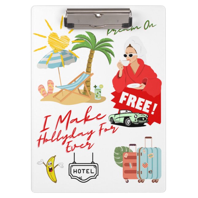 Hollyday For Ever Clipboard (Front)