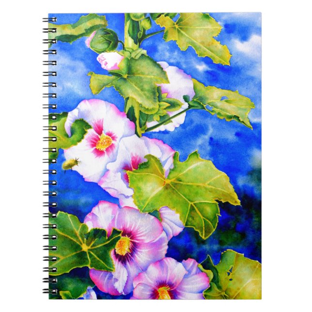 Hollyhocks Notebook (Front)