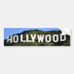hollywood-1600x1200 bumper sticker