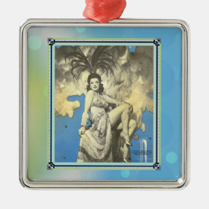 Hollywood 1 metal tree decoration