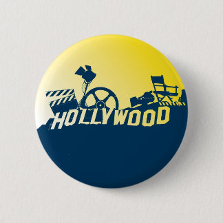 Hollywood 6 Cm Round Badge